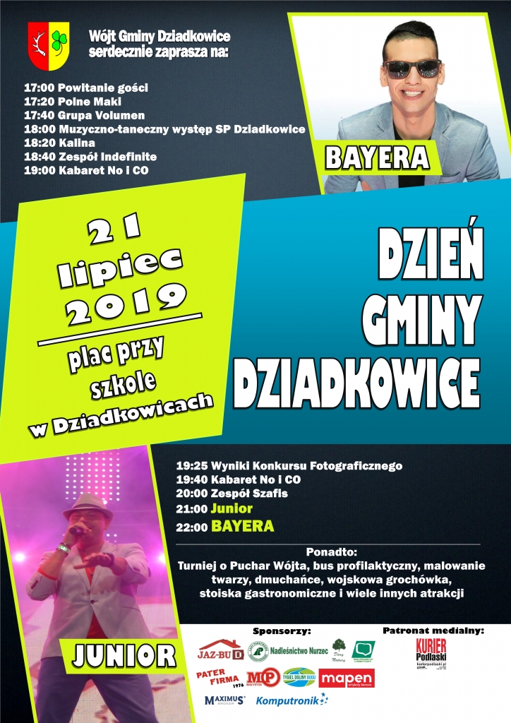 dzien gminy dziadkowice plakat